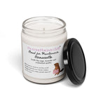 "Closed For Business."  Lavender Sage Scented Soy Candle