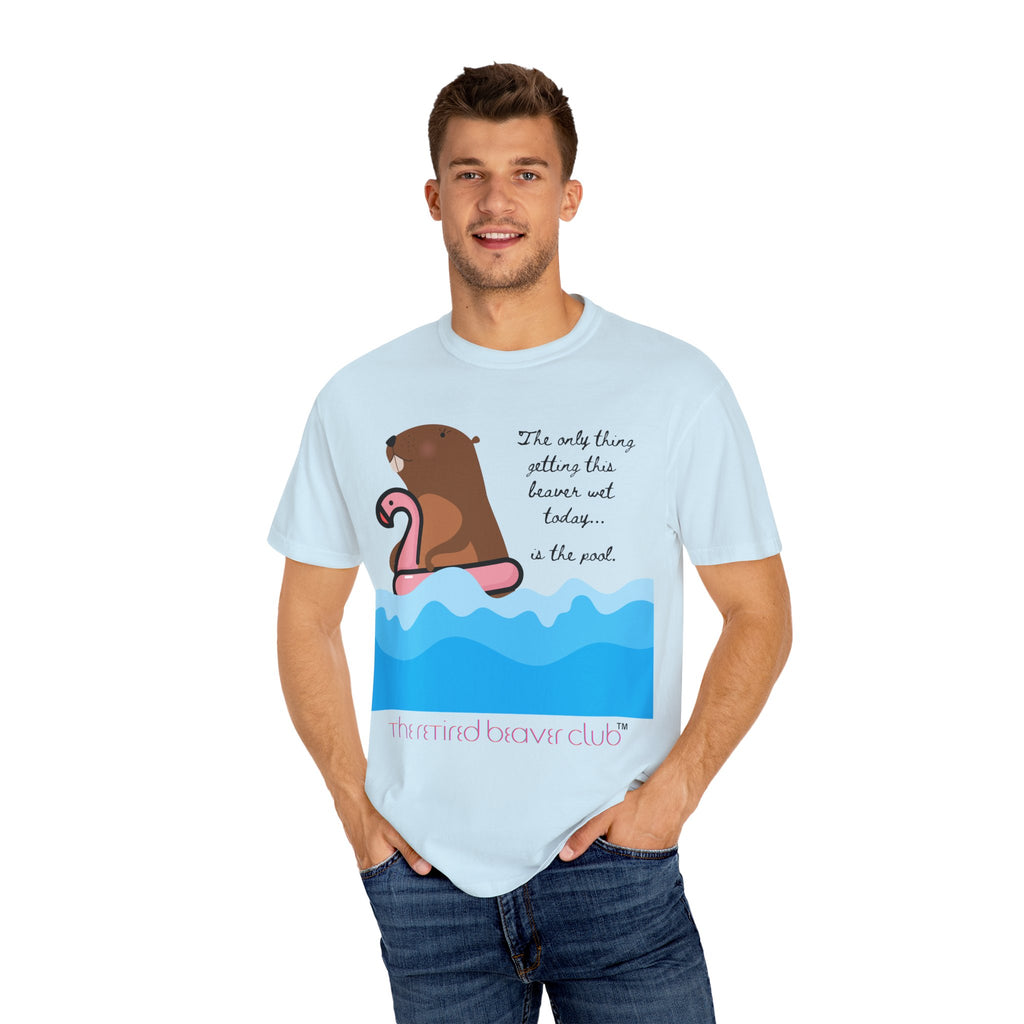 "The Only Thing Getting This Beaver Wet Today is the Pool"