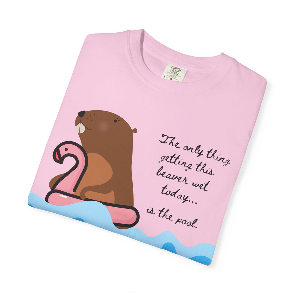 "The Only Thing Getting This Beaver Wet Today is the Pool"