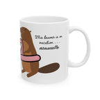 "This Beaver is on Vacation... Permanently."