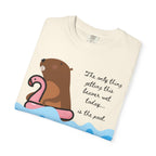 "The Only Thing Getting This Beaver Wet Today is the Pool"