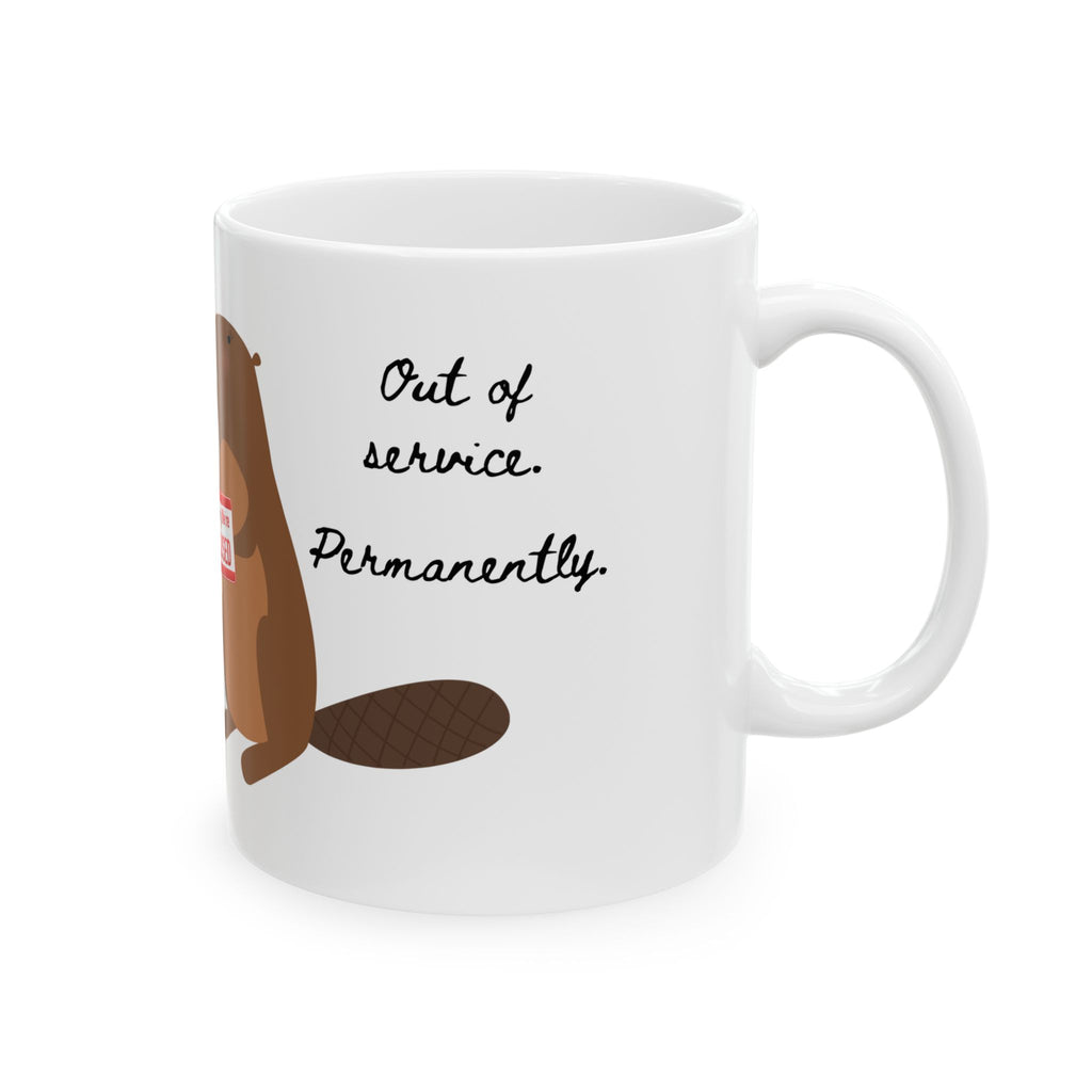 This Beaver is "Out of Service. Permanently"