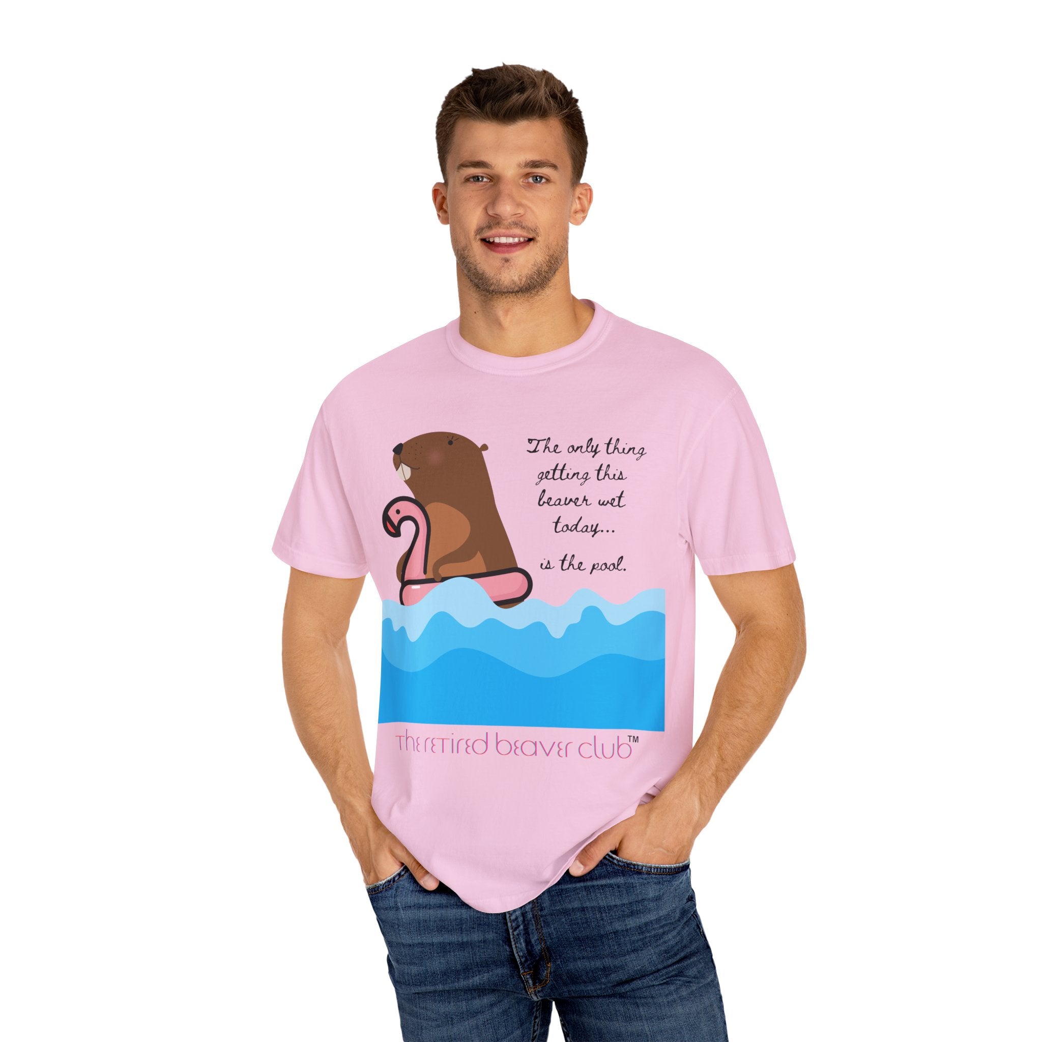 "The Only Thing Getting This Beaver Wet Today is the Pool"