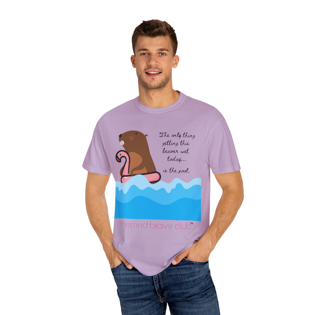 "The Only Thing Getting This Beaver Wet Today is the Pool"