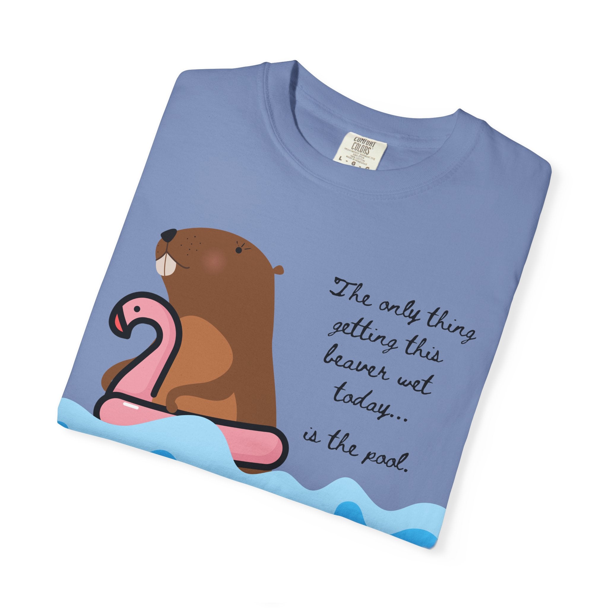"The Only Thing Getting This Beaver Wet Today is the Pool"