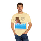"The Only Thing Getting This Beaver Wet Today is the Pool"