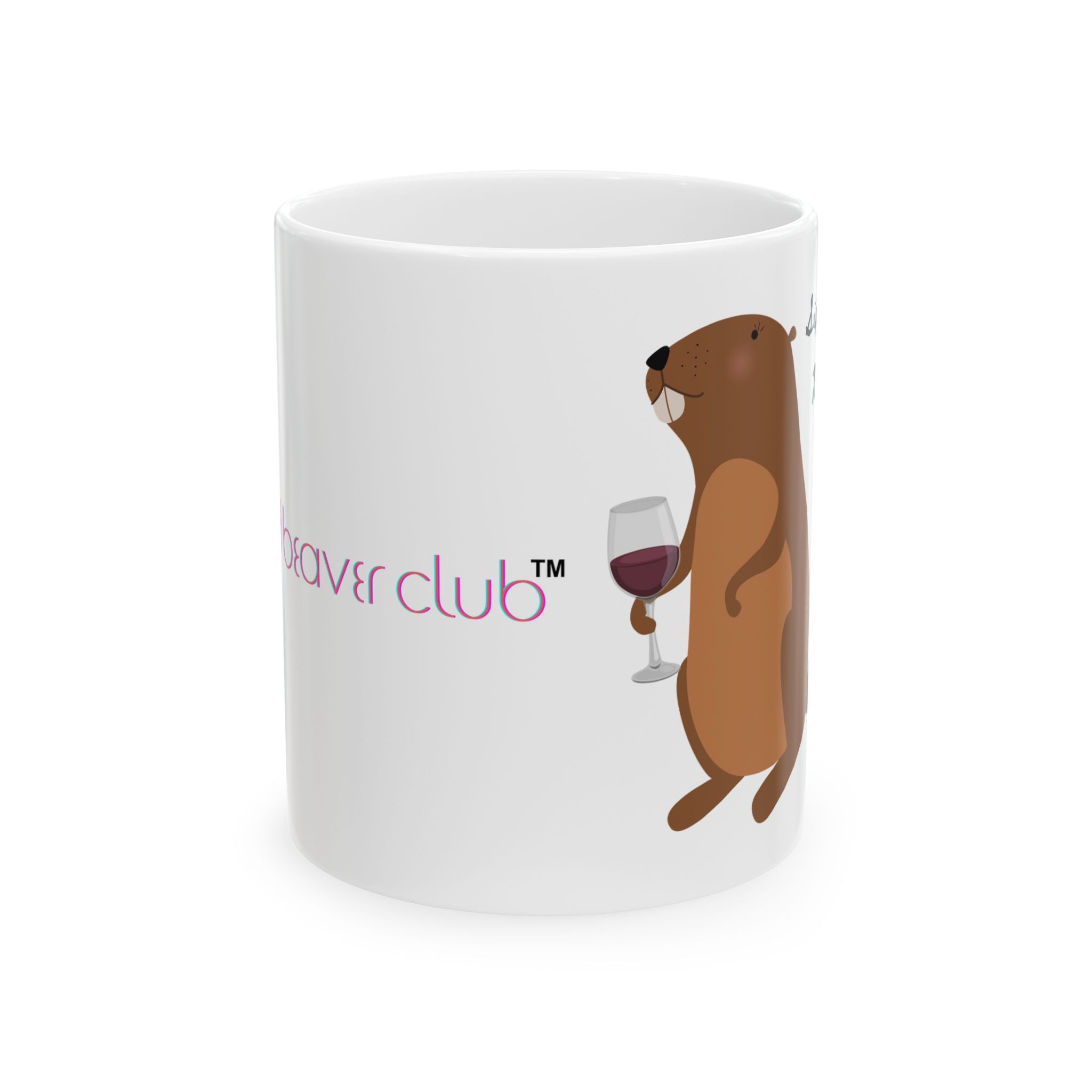 "Sippin' Wine. Not Whining for Wood."