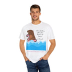 "The Only Thing Getting This Beaver Wet Today is the Pool"