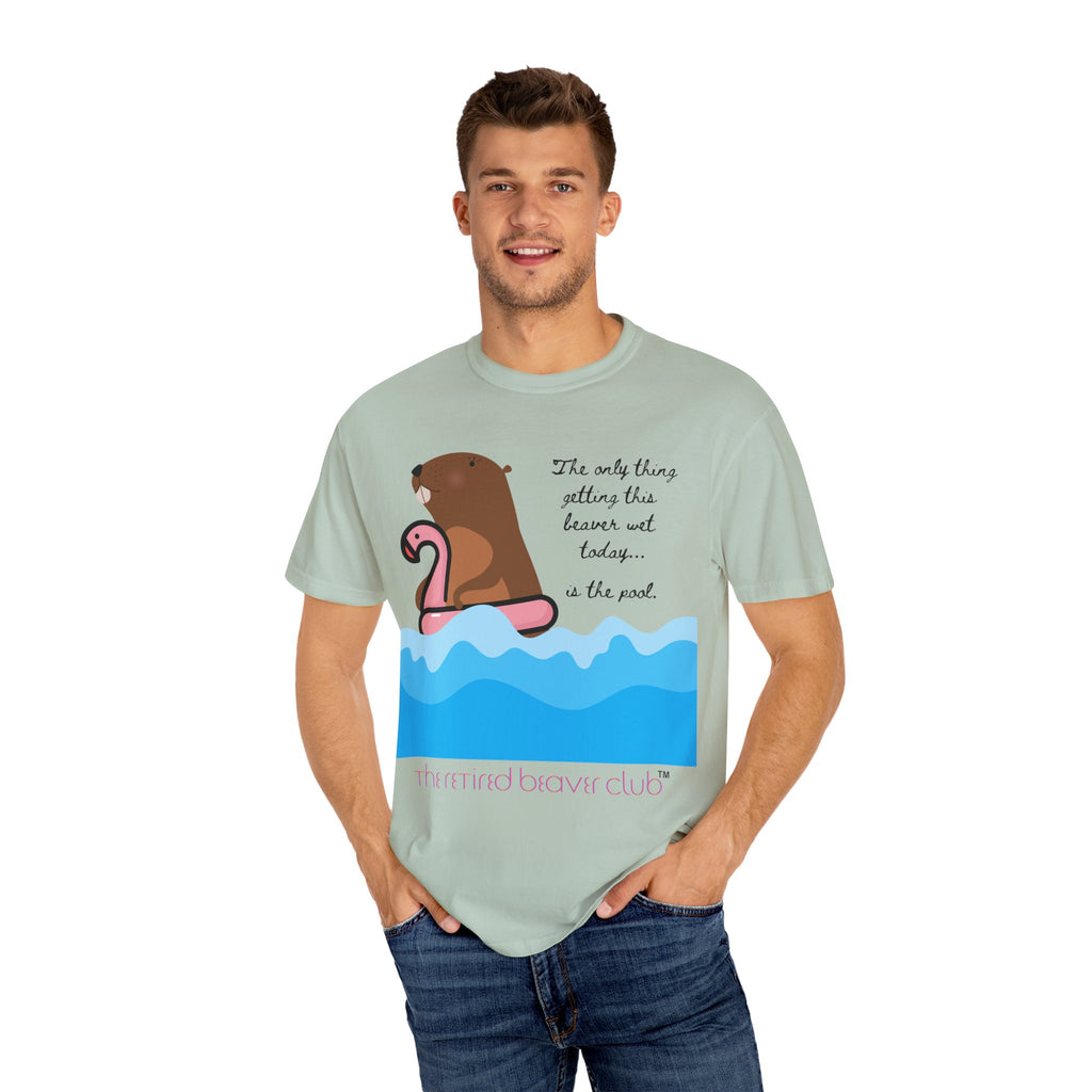 "The Only Thing Getting This Beaver Wet Today is the Pool"