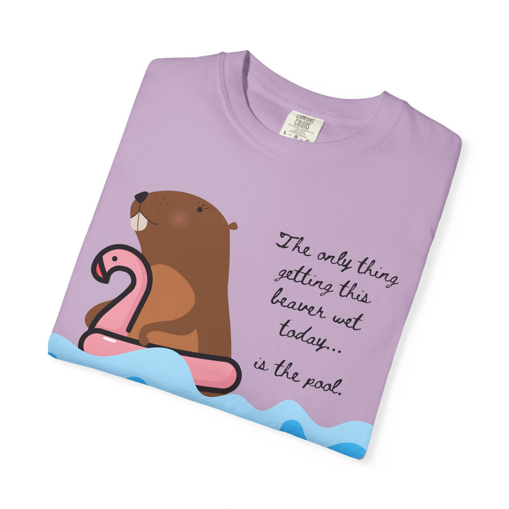 "The Only Thing Getting This Beaver Wet Today is the Pool"